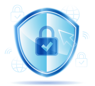 Security hand illustration